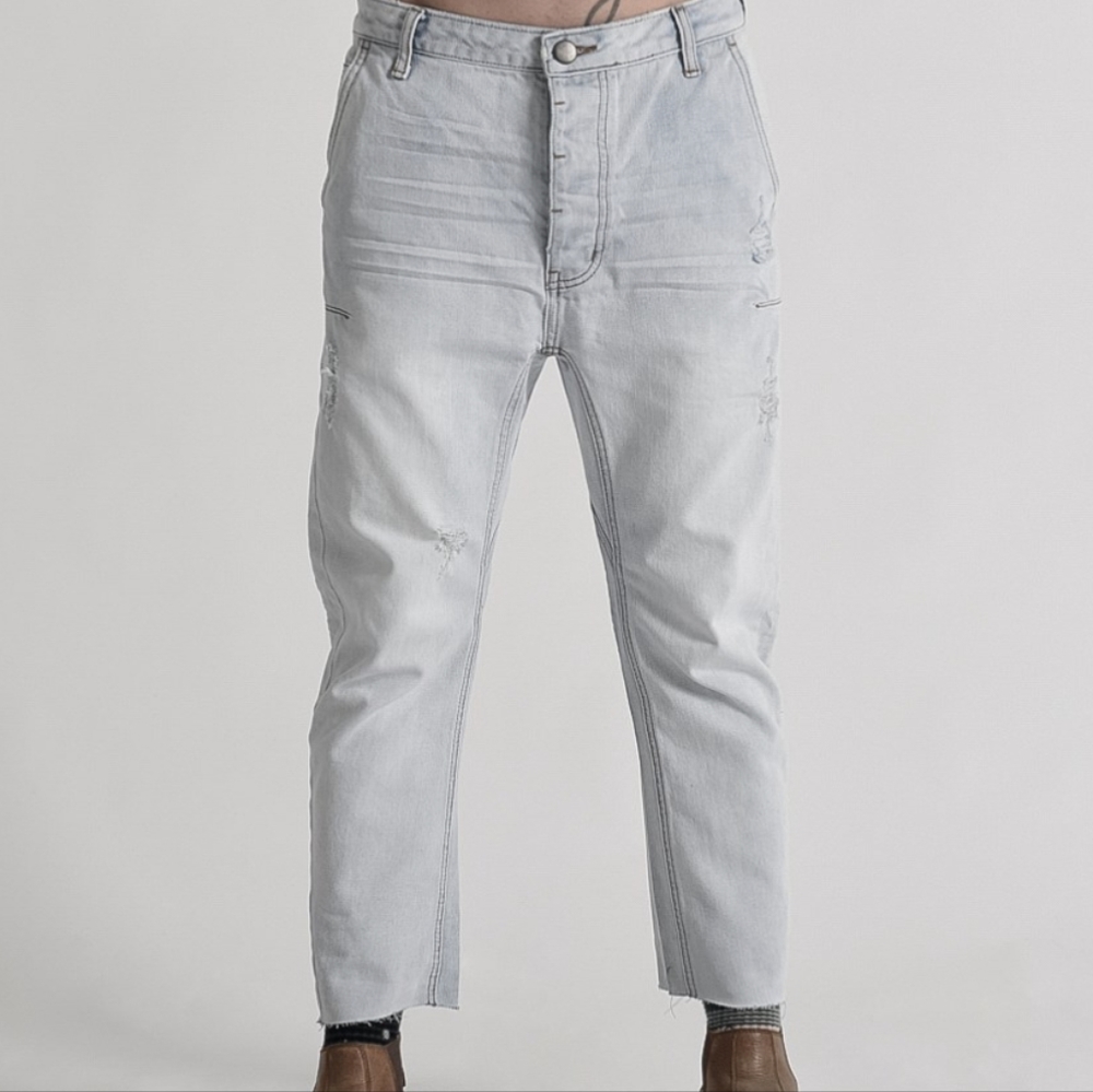 NWT Man x one teaspoon Mr browns brando relaxed fit jeans Light Wash